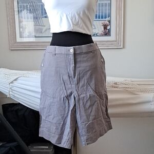 Women's Gray Jorts
